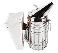 SEAFRONT Kit de Iniciación a la Apicultura, Ahumador de Abejas de Acero Inoxidable y Herramientas de Apicultor de Calidad para Principiantes y Expertos