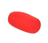 SEAFRONT Microbead Roll Neck Pillows Cojín Back Head Lumbar Support Cervical Cilíndrico Cojín Sleeping Pillow Home Seat Pillow (Rojo)