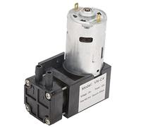 SEAFRONT Mini Bomba de Vacío sin Aceite Pequeña de 24 V CC, 85 KPa con Poco Ruido y Larga Vida útil para Aire con Gas, Ampliamente Utilizada en Diversas Industrias