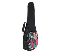SEAFRONT Mochila de Viaje para Ukelele con Bolsillo Extragrande, Protección de Esponja Gruesa, Correa Ajustable para el Hombro, Resistente Al Agua, Ideal para Giras de Conciertos (26 pulgadas)