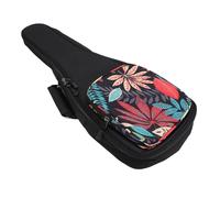 SEAFRONT Mochila de Viaje para Ukelele con Bolsillo Extragrande, Protección de Esponja Gruesa, Correa Ajustable para el Hombro, Resistente Al Agua, Ideal para Giras de Conciertos (21 pulgadas)