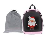 SEAFRONT Mochila LED Cute Roseate 64x64 Pantalla Programable a Todo Color Control de Aplicación Mochila LED Pantalla Personalizable Fuente de Alimentación Portátil