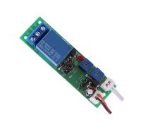 SEAFRONT Módulo de relé Temporizador, Módulo de Interruptor de Encendido y Apagado con Retardo de Ciclo Ajustable, CC 24 V de 0 A 30 Minutos, Modos Monoestable y de Ciclo, Carga de 10 A para Equipos