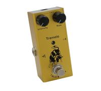 SEAFRONT Pedal de Efectos de Guitarra Eléctrica IRIN EF-05, Mini Pedal de Coro Portátil de Metal Completo con Indicador LED para Músicos y Guitarristas (YELLOW)