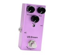 SEAFRONT Pedal de Efectos de Guitarra Eléctrica IRIN EF-05, Mini Pedal de Coro Portátil de Metal Completo con Indicador LED para Músicos y Guitarristas (PURPLE)