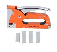 SEAFRONT Pistola Grapadora de Alta Resistencia para Madera Pistola Grapadora 3 en 1 Construcción de Acero Multiusos Incluye Manual de Grapas de 200 Piezas con Acero de Aleación para