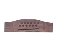 SEAFRONT Puente de Guitarra Acústica Rosewood de 52 Mm String Spacing Vintage Saddle Bridge para Guitarras Acústicas de 12 Cuerdas