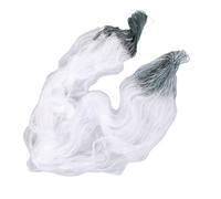 SEAFRONT Red de Pesca para Lanzar a Mano - Trampa para Cebo, Trasmallo de 3 Capas, Herramientas para Carpa, 50m de Longitud