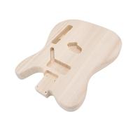 SEAFRONT Reemplazo de Cuerpo de Guitarra Eléctrica Cuerpo de Guitarra DIY sin Terminar Madera de álamo Estilo TL con Orificios Preperforados para Modificación y Personalización de