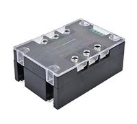 SEAFRONT Regulador de Voltaje de Estado Sólido Equipo de Tiristor Control de CA Trifásico 380 VCA para Uso Industrial con Atenuación de Temperatura (TSR-60WA-H sin radiador)