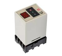 SEAFRONT Relé del Temporizador de Retraso de DM AH3, Carcasa de Plástico, Pantalla LED, 0.01 Segundos a 99 Horas para Aplicaciones de Control de Automatización (DC 12V)