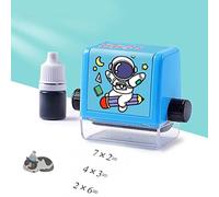 SEAFRONT Sello Rodante de División de Multiplicación, Herramienta de Práctica Matemática para Niños, Reutilizable con 10 Modos para Mejorar Las Habilidades de Cálculo para la Educación en el Hogar