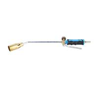 SEAFRONT Soplete de Propano con Doble Interruptor, Llama Ajustable 35 Mm | Válvula de Fundición a Presión, Boquilla Gruesa, Interfaz Escalonada, Gas Licuado, Pistola de Soldadura, Calentamiento para