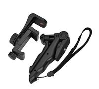 SEAFRONT Soporte de Teléfono, Trípode Estabilizador de Mano con Ajustable para Disparos de ángulo Múltiple, Compacto, Plegable, Liviano con Cuna de Tres Lados para el Soporte del Teléfono