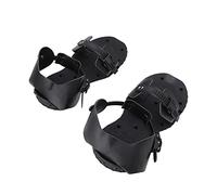 SEAFRONT Zapatos Aireadores de Césped, Sandalias de PU con Púas de Jardín con Hebilla de Fijación, 26 Púas Aireadores de Césped Manuales para el Cuidado del, Aflojamiento del Suelo, Jardines,