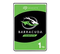 Seagate BarraCuda 1TB, Disco Duro HDD Interno, 2.5 Pulgadas, SATA 6 Gb/s, 5400 RPM, 128 MB de caché, para PC y portátil, Paquete Abre-fácil, Rescue Services (ST1000LM048)