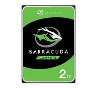 Seagate BarraCuda 2TB, Disco Duro Interno, HDD, 3.5 Pulgadas, SATA 6 GB/s, 7200 RPM, cache de 256 MB para computador de sobremesa y PC, embalagem aberta fácil, Rescue Services (ST2000DMZ08)