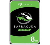 Seagate BarraCuda, 8 TB, disco duro interno, SATA de 6 Gbit/s, 3,5", 5400 RPM, caché de 256 MB para PC de escritorio (ST8000DM004)