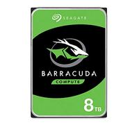 Seagate BarraCuda 8TB, Disco Duro Interno, HDD, 3.5 Pulgadas, SATA 6 GB/s, 5400 RPM, cache de 256 MB para computador de sobremesa y PC, embalagem aberta fácil, Rescue Services (ST8000DMZ04)