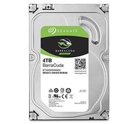 Seagate Barracuda - Disco duro interno de 4 TB (3,5", 64 MB de caché SATA de 6 GB/s), Plateado