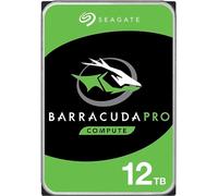 Seagate BarraCuda Pro - Disco duro interno de 12 TB, SATA de 3.5 pulgadas, 6 Gb/s, 7200 RPM, caché de 256 MB para computadora de escritorio, PC, portátil, embalaje libre de frustración (ST12000DM0007