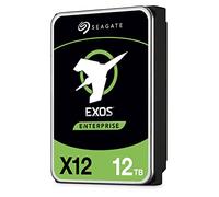 Seagate Exos, 12 TB, Disco duro interno, HDD empresarial, 3,5 in, 6 Gb/s, caché de 128 MB para empresas, centro de datos (ST12000NM0007)