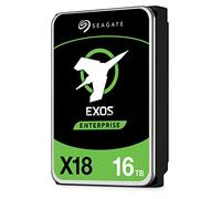 Seagate Exos X18, 16 TB, Disco Duro Interno Enterprise Classe, SATA HDD, CMR 3,5", Hyperscale SATA 6 GB/s, 7.200 RPM, 512e, 4 KB FastFormat (ST16000NM000J)
