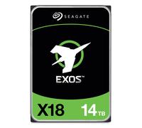 Seagate Exos X18 de 14 TB, 3,5 pulgadas, SATA Disco duro interno con FastFormat (512e/4Kn)