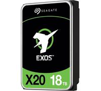 Seagate Exos X20, 18 TB, Unidad de Disco Duro SATA de 3,5 Pulgadas a 6 GB/s, 7.2