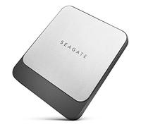 Seagate Fast SSD, 500 GB, Disco duro externo portátil SSD, USB-C, USB 3.0 para PC, Ordenador portátil y Mac, 2 meses de suscripción a Adobe CC Photography (STCM500401)