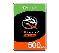 Seagate FireCuda, 500 GB, Disco duro interno híbrido, SSHD de alto rendimiento, 2,5 in, SATA, 6 GB/s, aceleración mediante flash, caché de 8 GB y 3 años de servicios Rescue (ST500LX025)