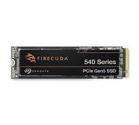 Seagate FireCuda 540 SSD, 1 TB, Unidad de Estado sólido Interna - M.2 2280 PCIe Gen 5, velocidades de hasta 10.000 MB/s y 2000 TB de TBW, 3 Anos Rescue Services (ZP1000GM3A004)
