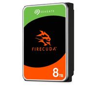 Seagate FireCuda HDD de 8 TB, Disco Duro Interno - 3,5 pulgadas, CRM, SATA a 6 GB/s, 7200 rpm, 256 MB de caché, 300 TB, 3 años Rescue Services (ST8000DXA01)