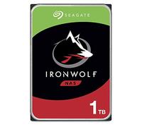 Seagate IronWolf, 1TB, NAS, Disco duro interno, HDD, CMR 3,5" SATA 6GB/s, 5900 RPM, caché de 64 MB para almacenamiento conectado a red RAID, y 3 años Rescue Services (ST1000VN002)