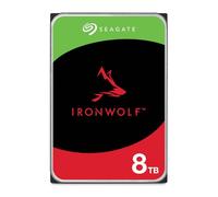 Seagate Technology IronWolf, 8 TB, NAS, Disco Duro Interno, HDD, CMR 3.5'' SATA 6 GB/s, 5400 RPM, caché de 256 MB para Almacenamiento Conectado a Red Raid, 3 años de Rescue (ST8000VNZ02)