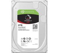 Seagate Ironwolf NAS 8 TB, Disco rígido Interno, HDD, SATA, 3,5, à rede Raid, (ST8000VN004)