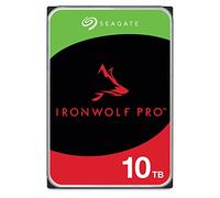 Seagate IronWolf Pro, 10 TB, Enterprise HDD interno - CMR, 3,5 pulgadas, SATA a 6 Gb/s, 7200 RPM, caché de 256 MB para almacenamiento conectado a red RAID, servicios Rescue (ST10000NT001)