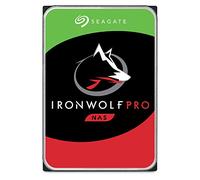 Seagate IronWolf Pro, 10 TB, NAS, Disco duro interno, HDD, CMR 3,5" SATA 6 Gb/s, 7200 r.p.m., caché de 256 MB para almacenamiento RAID, servicio recuperación de datos Rescue (ST10000NE0004)