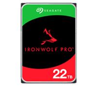 Disco duro interno seagate ironwolf pro 22tb 3.5pulgadas sata3