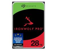 Seagate IronWolf Pro 28TB, Enterprise HDD NAS Interno, CMR, SATA a 6 GB/s, 7200 RPM, caché de 512 MB, Data Rescue Service (ST28000NTZ00)