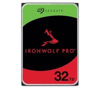 Seagate IronWolf Pro 32TB, Enterprise HDD NAS Interno, 3.5", 7200 U/Min, CMR, 512 MB Cache, SATA 6 GB/S, Data Rescue Service (ST32000NT00)