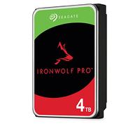 Seagate IronWolf Pro, 4 TB, Enterprise HDD NAS interno - CMR, SATA a 6 Gb/s, 7200 RPM, caché de 256 MB para almacenamiento conectado a red RAID, servicios Rescue, Paquete Abre-fácil (ST4000NTZ01)