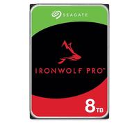 Seagate IronWolf Pro, 8 TB, Enterprise HDD interno - CMR, 3,5 pulgadas, SATA a 6 Gb/s, 7200 RPM, caché de 256 MB para almacenamiento conectado a red RAID, servicios Rescue (ST8000NT001)