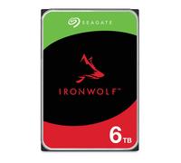 Seagate IronWolf ST6000VN006 - Unidad de disco duro NAS de 6 TB, 3.5", SATA III, 5400 RPM, 256 MB, para funcionamiento 24/7, HDD interno
