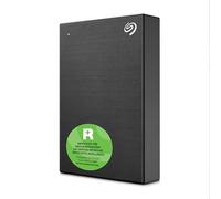 Seagate One Touch, 4 TB, con protteción de contraseña, disco duro externo portátil, PC, portátil y Mac, USB 3.0, negro, incl. 2 años de Rescue Services (STKZ4000400)