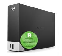 Seagate One Touch Hub 8TB, Unidad De Disco Duro Externo, USB-C, USB 3.0, para ordenadores de sobremesa, portátiles y Mac, Servicios Rescue (STLC8000400)