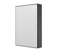 Seagate One Touch, Portable External Hard Drive, 5TB, PC Notebook & Mac USB 3.0, Light Blue, 1 yr MylioCreate, 4 mo Adobe Creative Cloud Photography and Two-yr Rescue Services (STKC5000401) , Silver