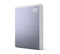 Seagate One Touch SSD, 1 TB, azul, velocidad de hasta 1030 MB/s, con app para Android, 1 año de Mylio Create, 4 meses del plan Adobe Creative Cloud Photography y Rescue Services (STKG1000402)