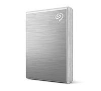 Seagate One Touch SSD 1 TB External SSD Portable - Silver, speeds up to 1,030 MB/s, with Android App, 1yr Mylio Create, 4mo Adobe Creative Cloud Photography plan and Rescue Services (STKG1000401)