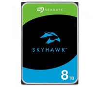 Seagate SkyHawk 8TB, Disco Duro Interno De Video, 3.5 Pulgadas, SATA 6.GB/s, Caché de 256 MB, DVR, Sistema de Cámaras de Seguridad NVR, servicios Rescue internos, Paquete Abre-fácil (ST8000VXZ10)
